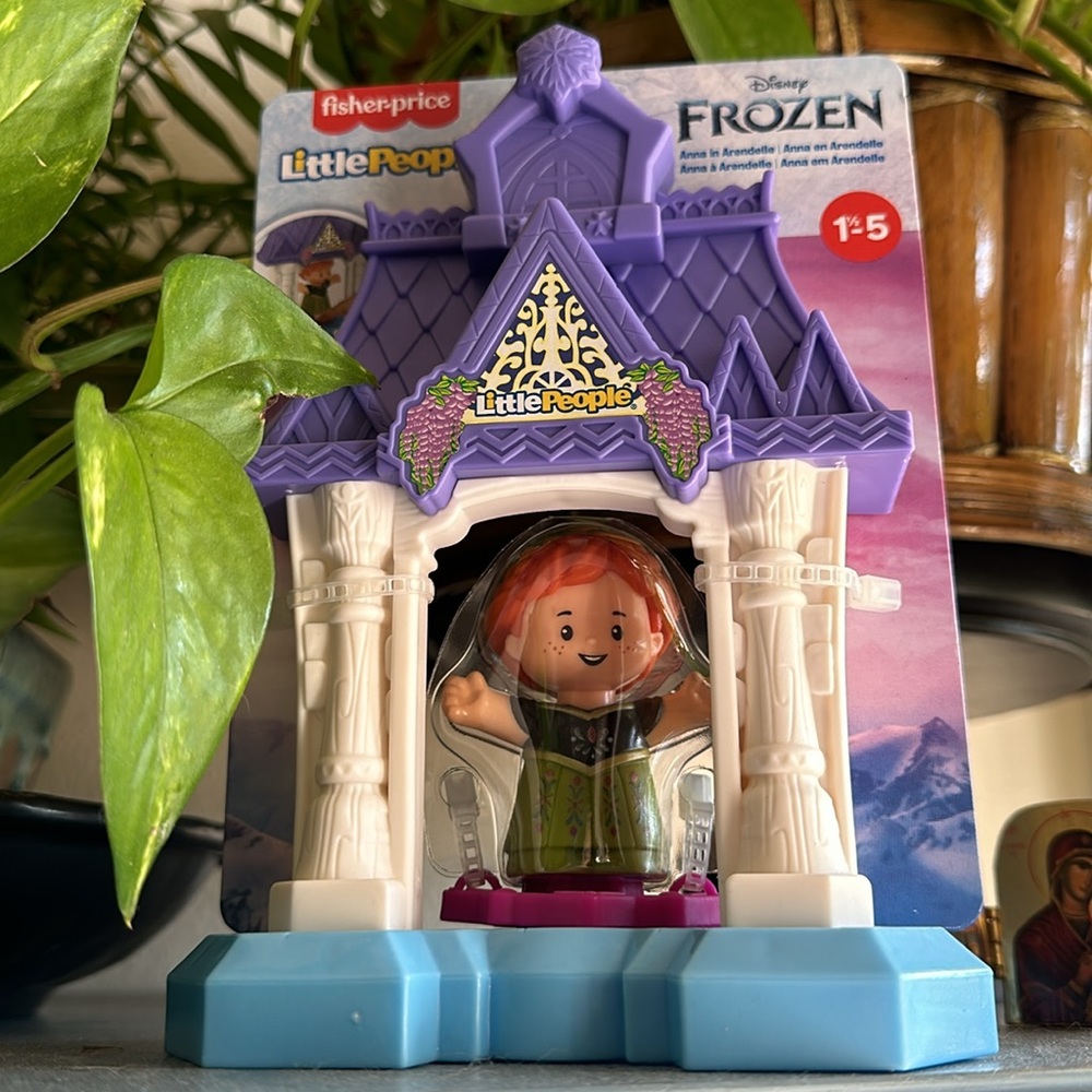 Disney Frozen Anna Arendelle Mattel 2021 Little People New - Picture 4 of 8